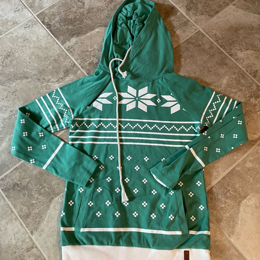 Ampersand double hoodie